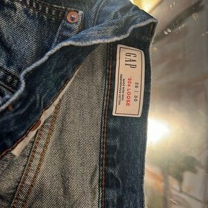 Gap 90s Loose men’s jeans. Dark wash.